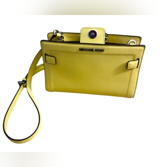 Michael kors 35S0SU9C1L Rayne Saffiano Leather Crossbody Bag - Picture 5 of 6